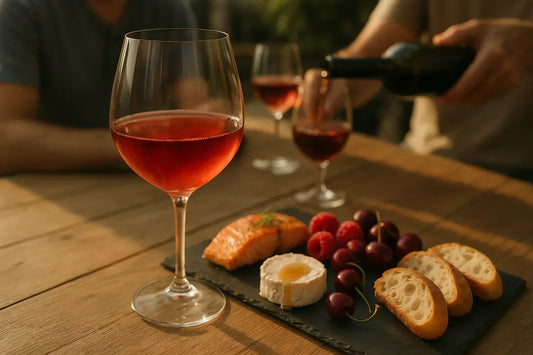 Vin rouge léger : fraîcheur, fruité et partage